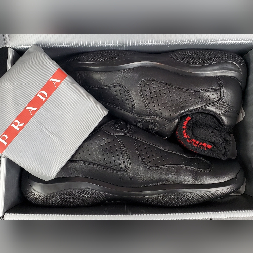 PRADA AMERICAS CUP TRIPLE BLACK ITALY ๐ฎ๐น - Picture 10 of 10